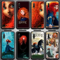 anime brave merida phone case for huawei honor 30 20 10 9 8 8x 8c v30 lite view 7a pro