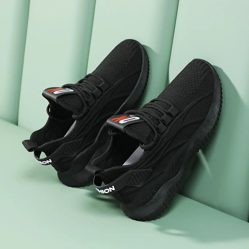 Men Jogging Sneakers Lace Up Lightweight Parent-child Casual Shoes Women Running Shoes Unisex Anti Slip Sneaker for Male Female