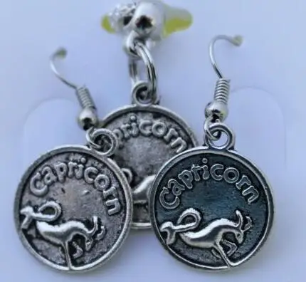 Винтажные серебряные подвески 12 зодиаков созвездий круглый скорпион кулон