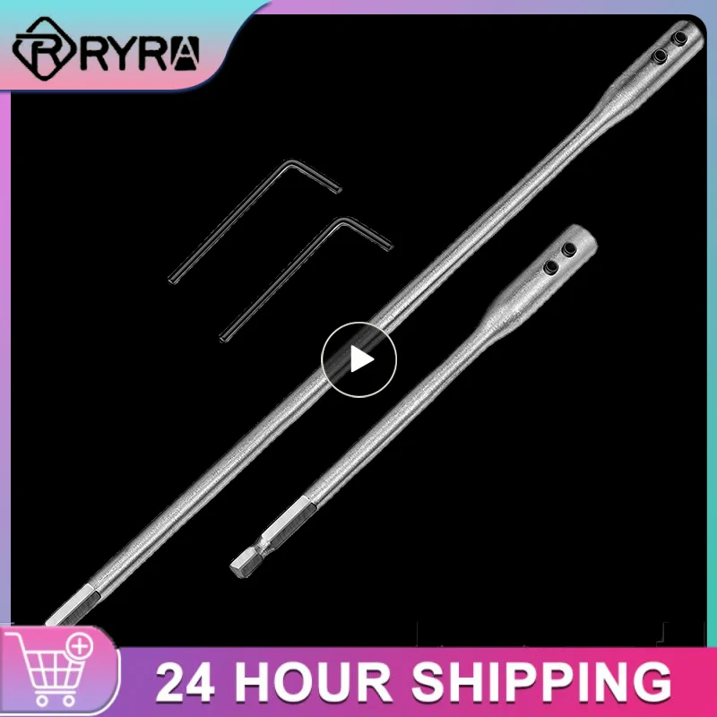 

1~10PCS Set Drill Extension Connect Rod 150/300mm Fit For Flat Drill Bit Deep Hole Shaft Hex Extention Holder Connect Rod Tool