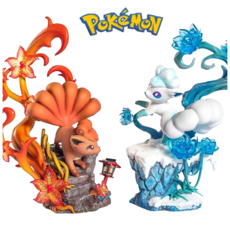 Модель покемона фигурка вулпика японское аниме миниатюрные украшения