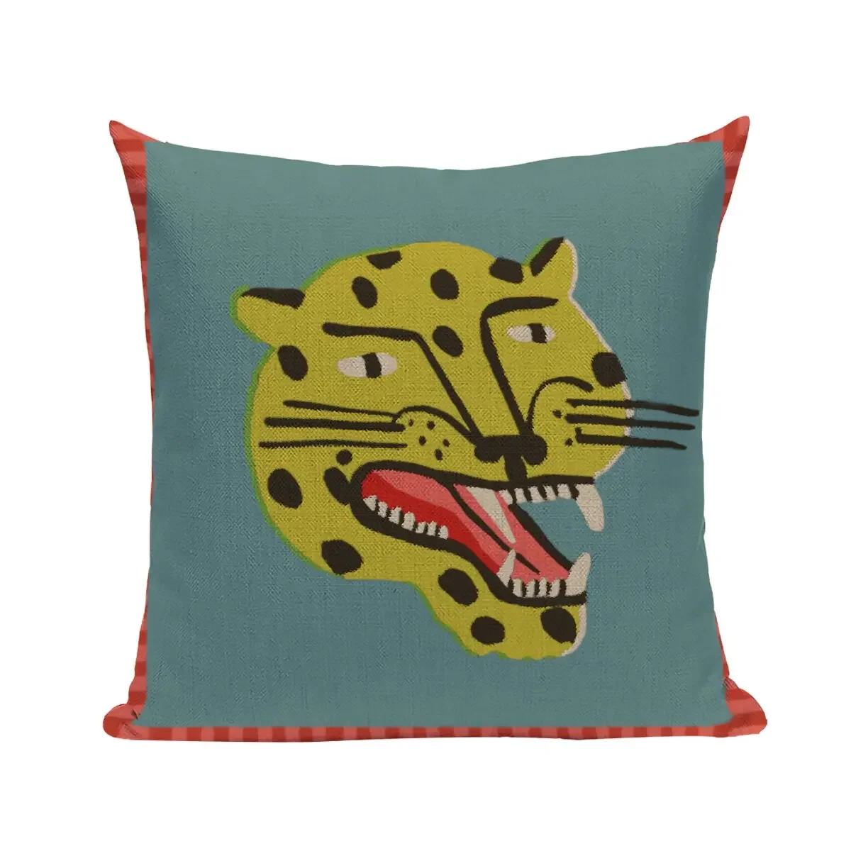 

Чехол для подушки с принтом тигра Kissenbezug