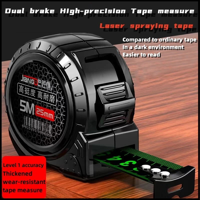 

Tools Portable Thickened Measuring High-precision Household Wear-resistant Tape Measuring Telescopic Tape Measure