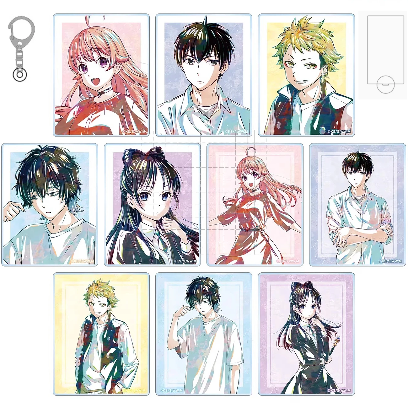 Фото Игра Otogi Morihito Wakatsuki Nico Kazamatsuri Kanshi Magami Keigo Miyao Nemu акриловая фигурка-подставка кукла аниме брелок игрушка в подарок №1