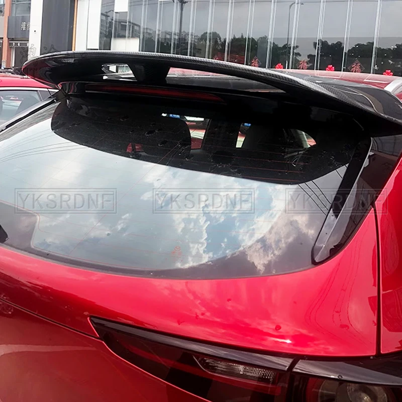 Задний спойлер из углеродного волокна для крыльев Mazda 2020 2021 2022