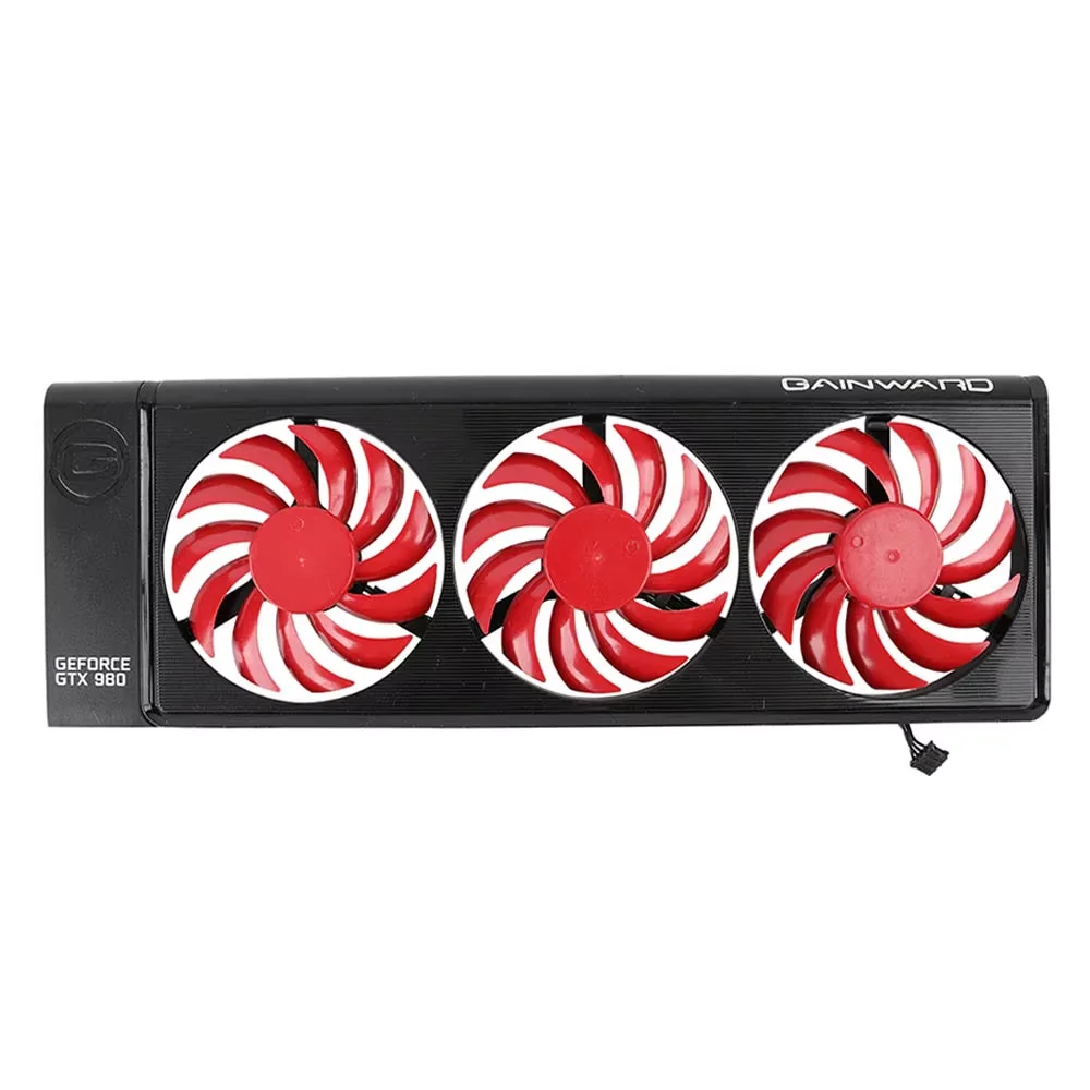 Фото Вентилятор для видеокарты Gainward Geforce GTX 980 GA81S2U GTX980, сменный вентилятор графического процессора с корпусом №2