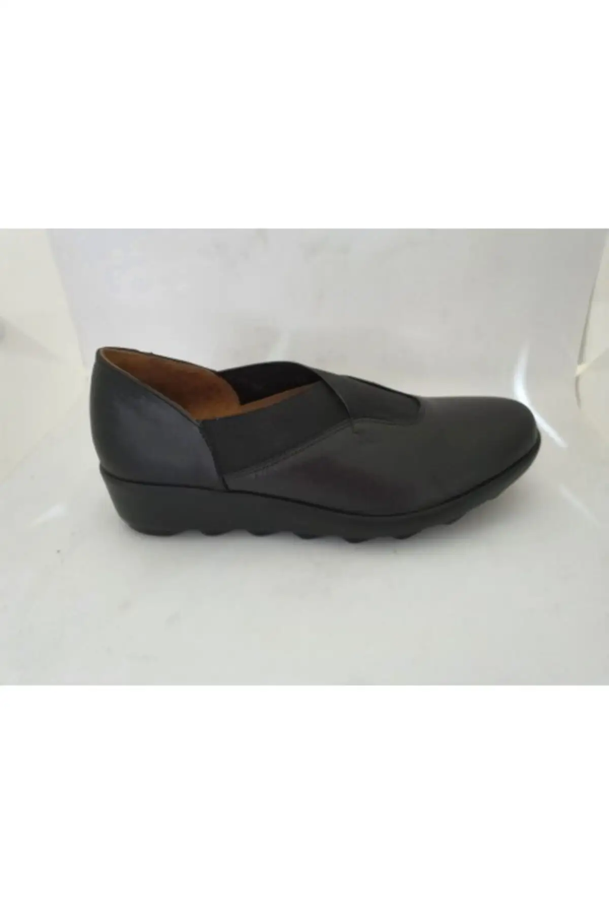 

Новая модная женская Вулканизированная обувь, женская черная кожаная ортопедическая обувь