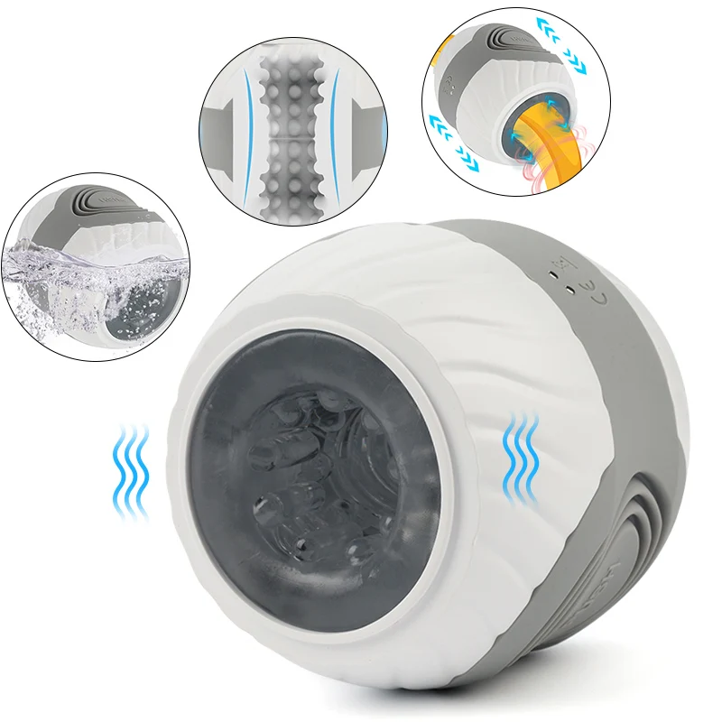 Автоматический Электрический поршень с вращающейся присоской мужской минет