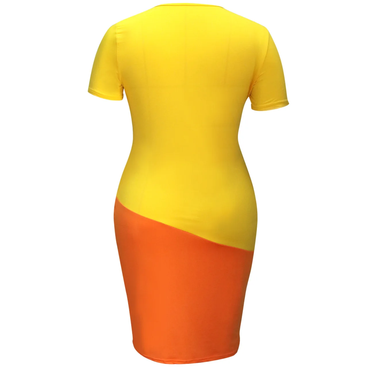 Plus Size Women's Wear New Color Block Casual Fashion Dress In Autumn and Winter 2022 Party Dress Dresses Women Evening Dress