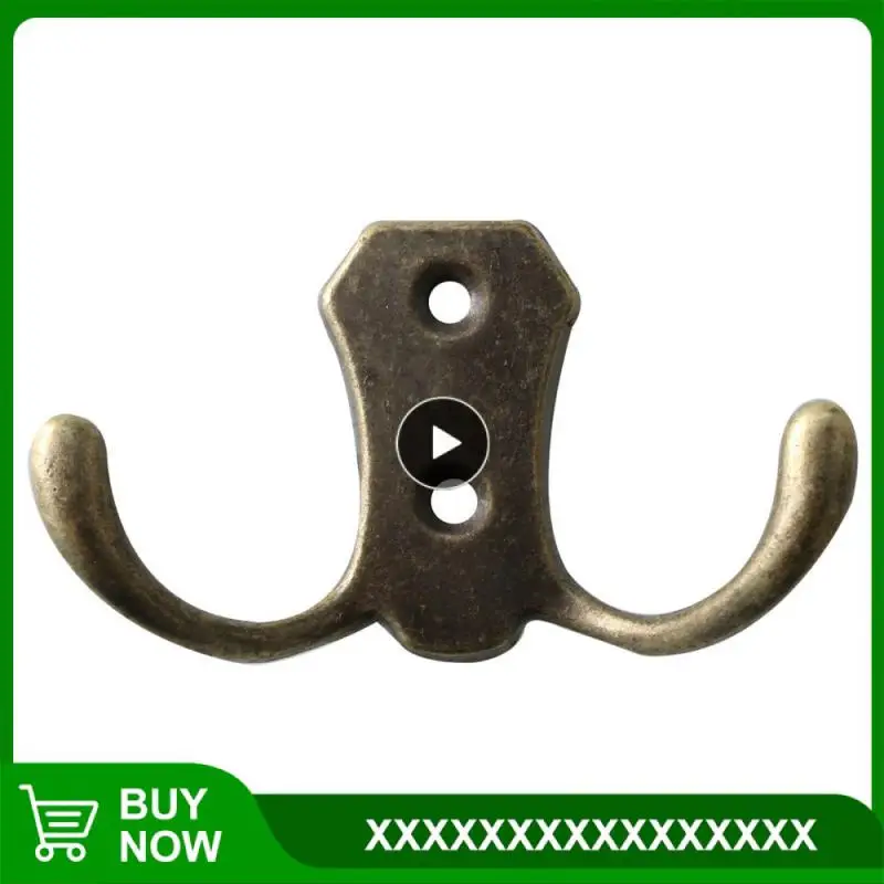 

Zinc Alloy Install Wall Hanging Hooks High-quality Sturdy And Durable Hanger Hook Hook Hardware Rack Hook Weight 22.22g 3 Colors