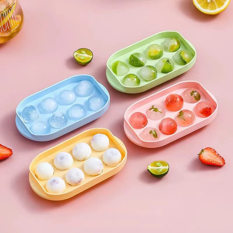 

Round maker ice cube tray Kitchen Gadgets DIY Ice Cream Mould PP