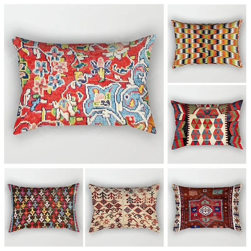 

Скандинавский винтажный осенний домашний декор 30*50 см наволочка для диванной подушки в стиле бохо подушка для гостиной чехол 50x70 30x50 см 40x60 М...