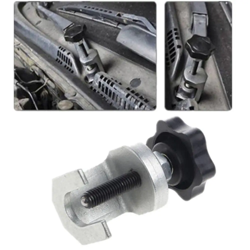 

Universal Metal Windscreen Wiper Arm Remover Puller Detach Tool Light Metal Wiper Arm Remover Forging Press Black Silver