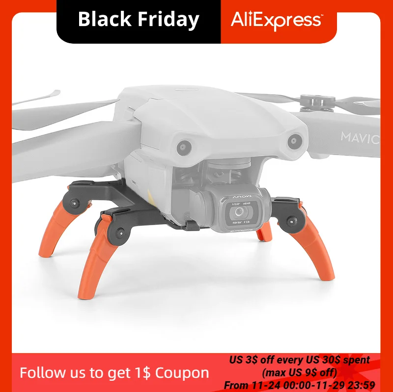 

Складная посадочная Шестерня для DJI AIR 2S / Mavic AIR 2S