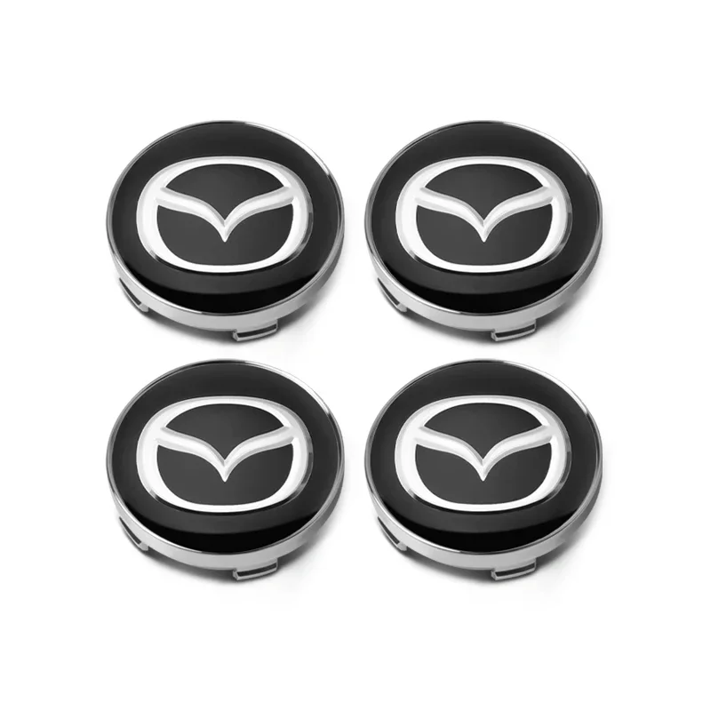 

56 мм/60 мм наклейки на центральную ступицу колеса автомобиля, значок обода автомобиля, чехол для Mazda 3 Bk 6 Gh CX-5 CX30 MX-5 2 5 CX-3 GJ GL CX-8 MS RX-8 626