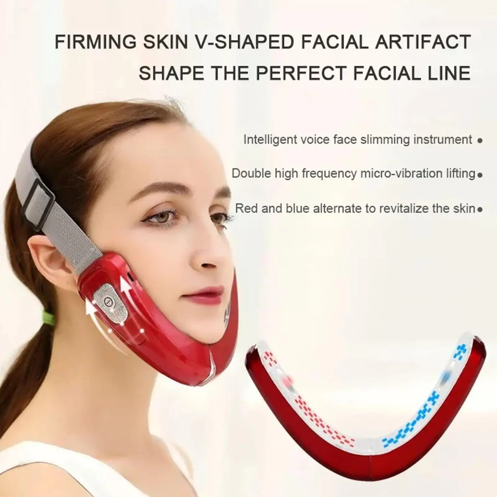 

Новый артефакт для похудения лица для укрепления и улучшения идентификации лица для удаления двойного подбородка X5C2