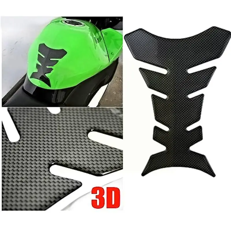 

Защитная Наклейка на бак мотоцикла K3L5, 3D стикер для езды на мотоцикле и мотоцикле, креативное масло, топливо, рыба, газ