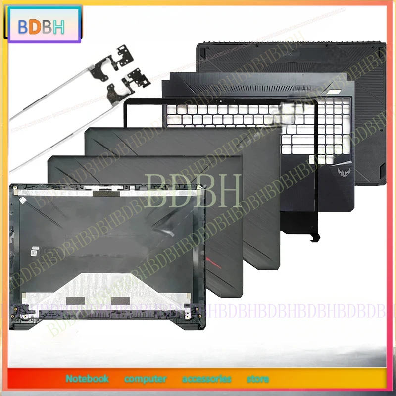 Фото Запасная крышка для ноутбуков ASUS TUF Gaming FX86 FX505 FX86F/S FX95 FX505G: задняя крышка ЖК-дисплея, передняя рамка, петли, клавиатура №1