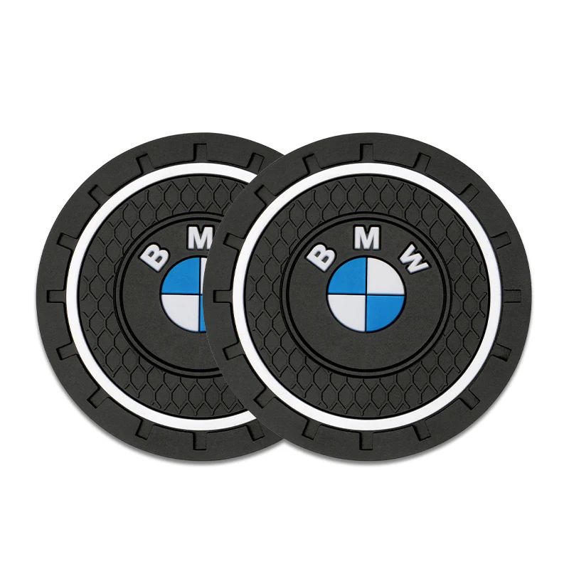 

2 шт. автомобильные подставки-держатели для стаканов и бутылок, противоскользящие коврики, аксессуары для BMW серий i3, i4, G07, G06, G05, G02, G01, F48, F39, G42, G30, M