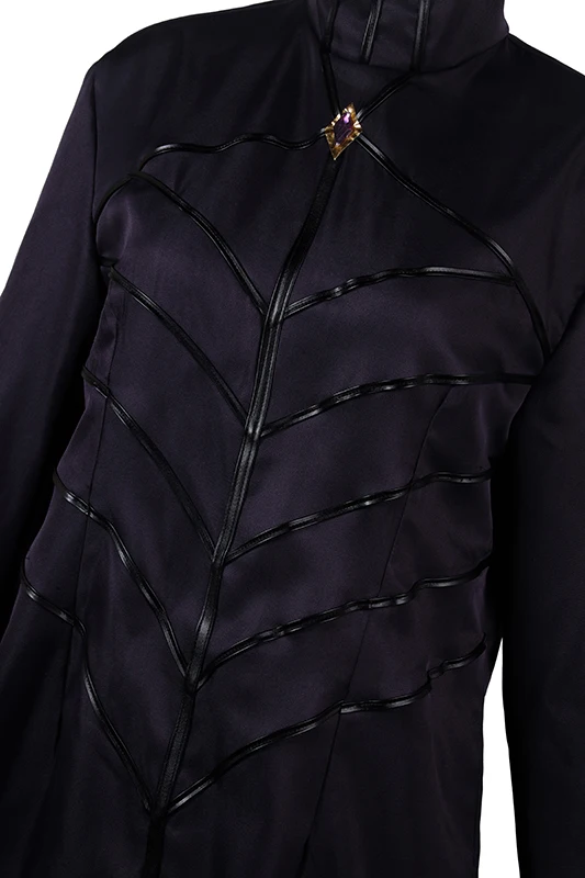 Anime The Eminence In Shadow Kagenou Cid Cosplay Costume Wig Black Cloak Uniform Garden Minoru Halloween