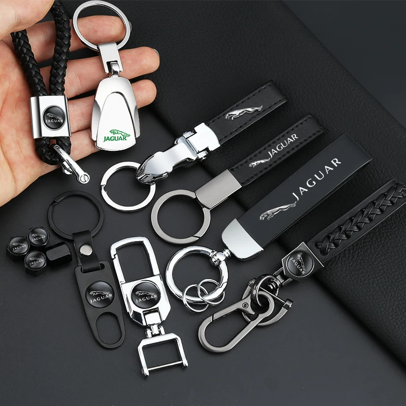 Автомобильный брелок для ключей Jaguar S-Type CT5 X Type XF Xe XJL CT7 F-pace XJ F-type E-pace XE I-pace CS10 XKR XEL XFL XJS XK, Роскошный брелок
