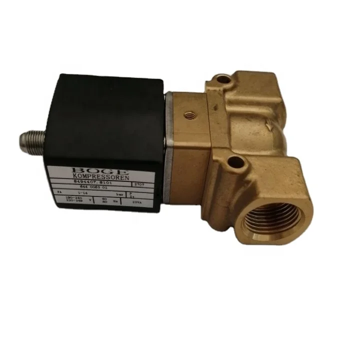 

air compressor solenoid valve 644006301230V/24V apply to Boge air compressor solenoid valve