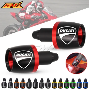 For Ducati Diavel/Carbon/XDiavel/S HYPERMOTARD 796 821 939 STREETFIGHTER 848 Scrambler Motorcycle CNC Handlebar Grips Cap Plug