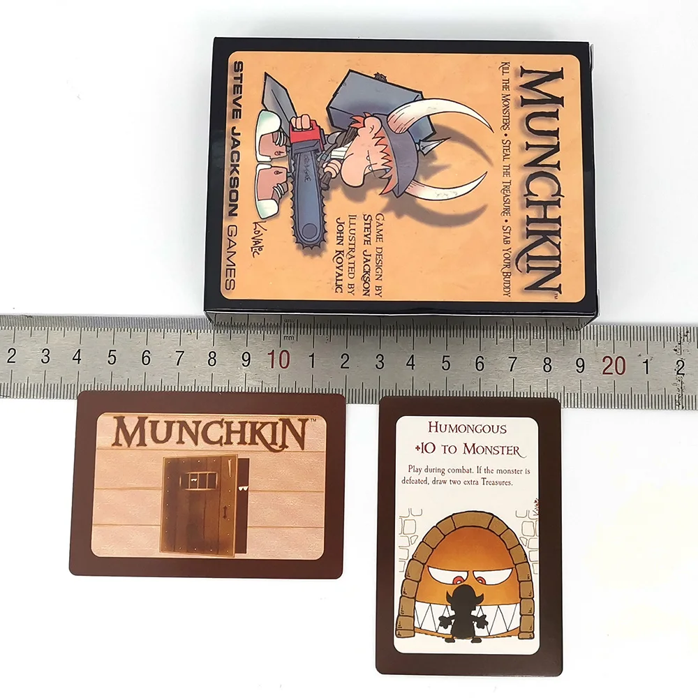 board game Munchkin basic full English version funny monsters playing cards for kids adult 3-6 players party card gifts |