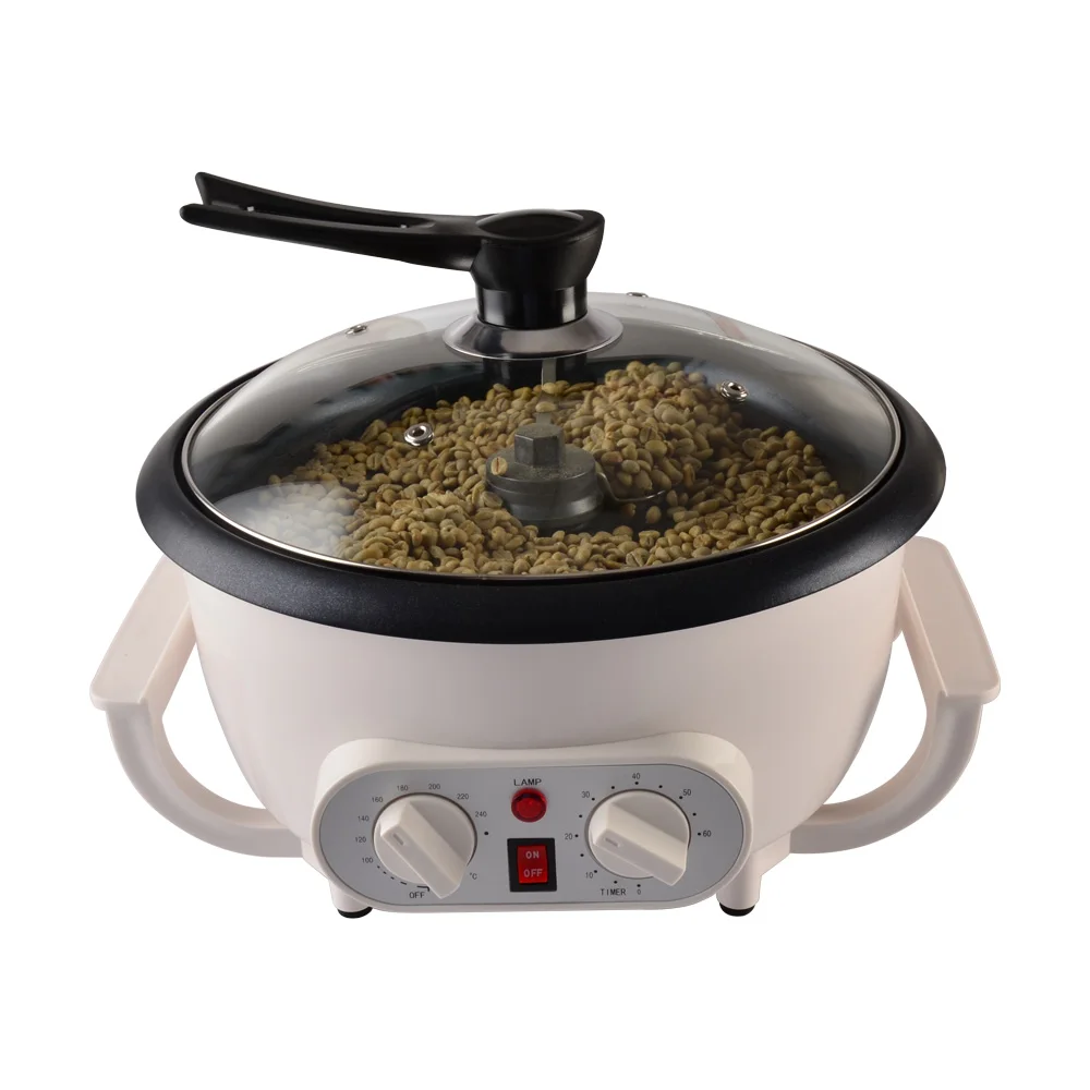 

Coffee Roasters Home Use Electric Coffee Bean Roasting Machine with Temperature Control and Heat Adjustment Button