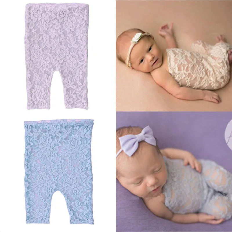 

6 цветов кружевная одежда для фотосъемки новорожденных эластичная сиамская трубка топ для младенцев реквизит для фотосъемки