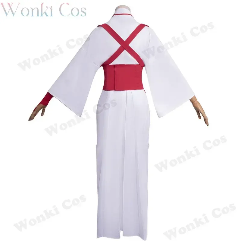 Аниме Jigokuraku Yamada Asaemon Sagiri Косплей Костюм Парик Fuchi Aza Toma Самурайское кимоно