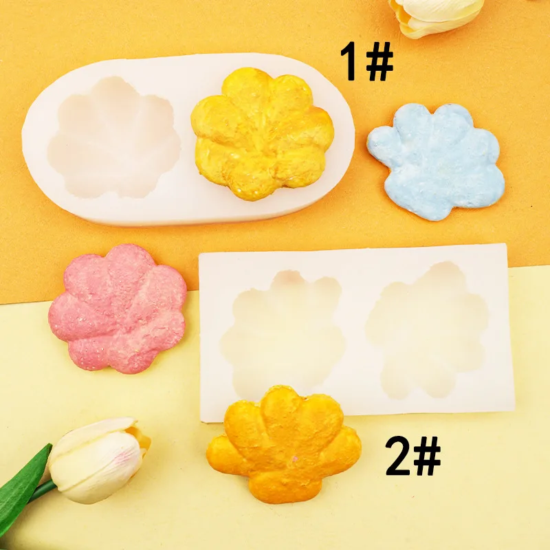 

Shell Macaron Dessert Crust Bread Aromatherapy Plaster Candle Chocolate Baking Cake Decoration Silicone Mold