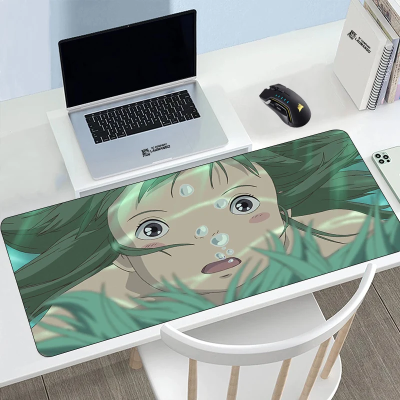 

Mouse Pad Pc Accessories Gaming Keyboard Spirited Away Mousepad Tapis Souris Computer Gamers Large Office Carpet Gamer Mouse Mat