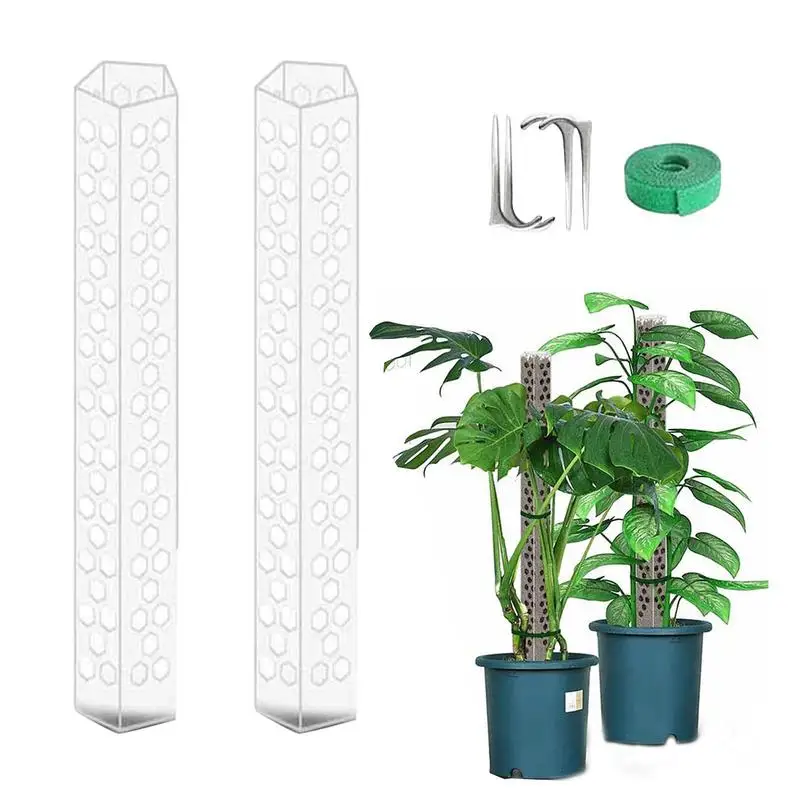 

Опора для растений Monstera, 11,8 дюйма, опора для растений в помещении, опора для растений в помещении, работа с сфагнемным Мохом