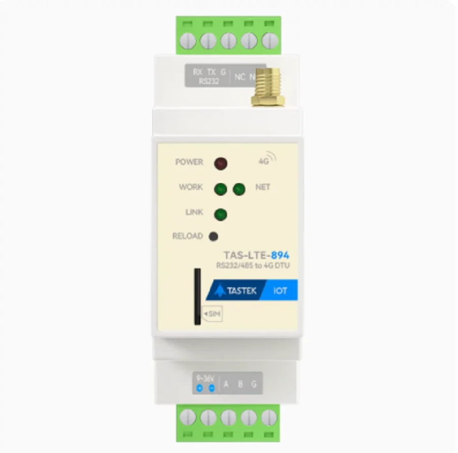 Модуль 4g DTU, беспроводная 485 коммуникация IoT gprs, прозрачное коммуникационное оборудование, дистанционное управление, ПЛК-Мониторинг gsm