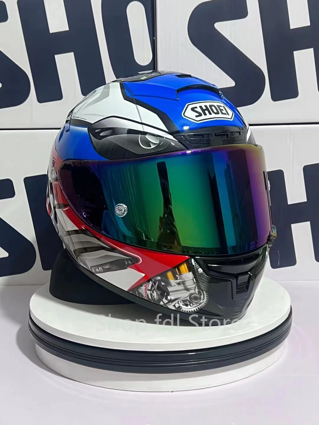 

SHOEI X14 Helmet X-Fourteen R1 60th Anniversary Edition Blue Helmet Full Face Racing Motorcycle Helmet Casco De Motocicle ECE