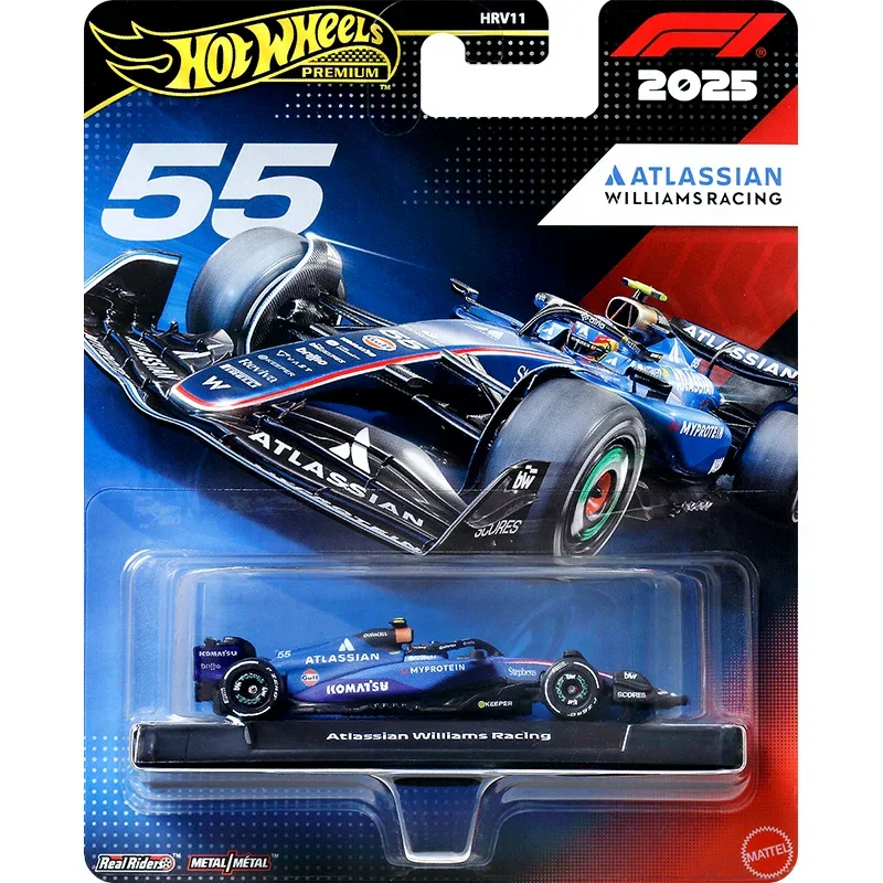 Фото Коллекционная модель автомобиля Hot Wheels Premium 2026 F1 для детей, масштаб 1:64, из сплава, для мальчиков, игрушка для детей, коллекция Hot Wheels 2026 Formula One №3