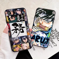 bandai naruto cartoon sasuke for huawei y6 2019 y9 2018 y7 y9 prime 2019 phone case silicone cover carcasa liquid silicon