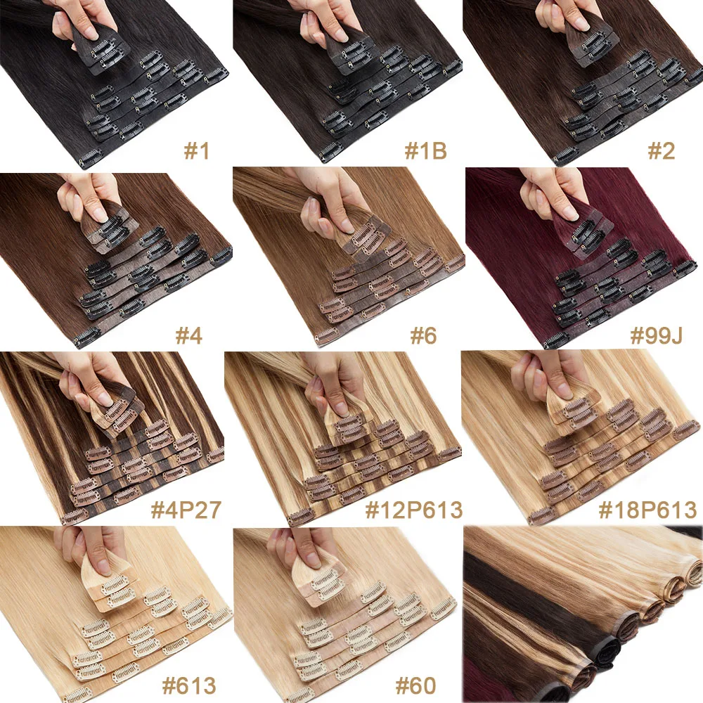 Рисунок 6 - невидимые светлые человеческие волосы из ПУ кожи