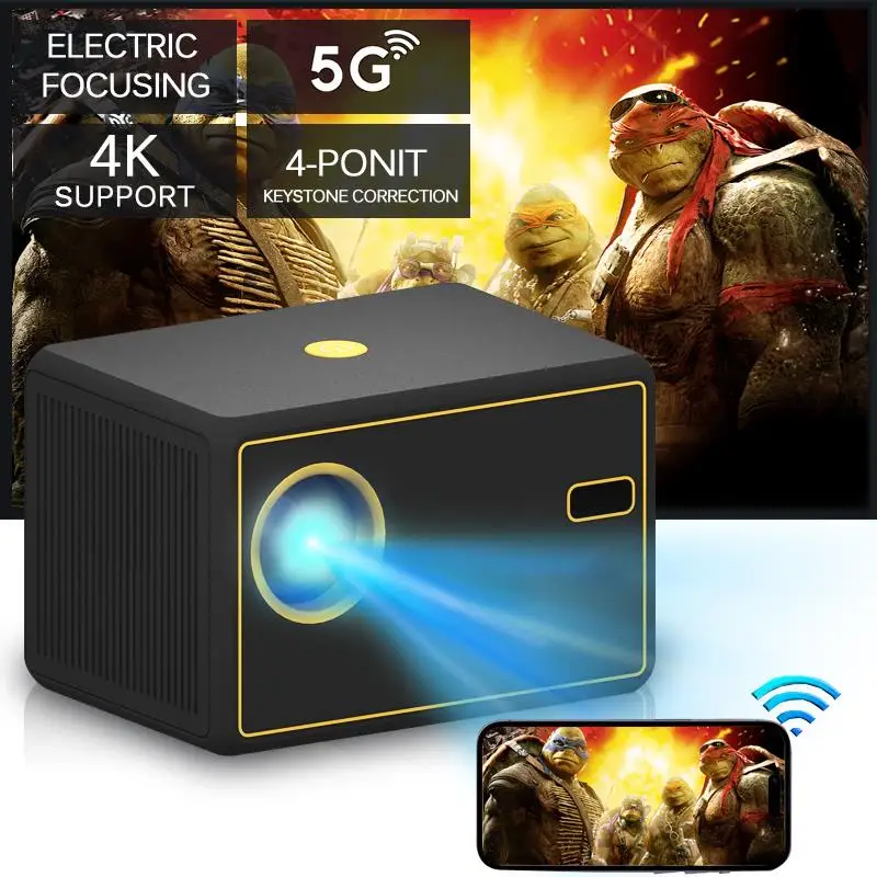 

Проектор Y7 портативный с поддержкой Wi-Fi, 1080 x, p