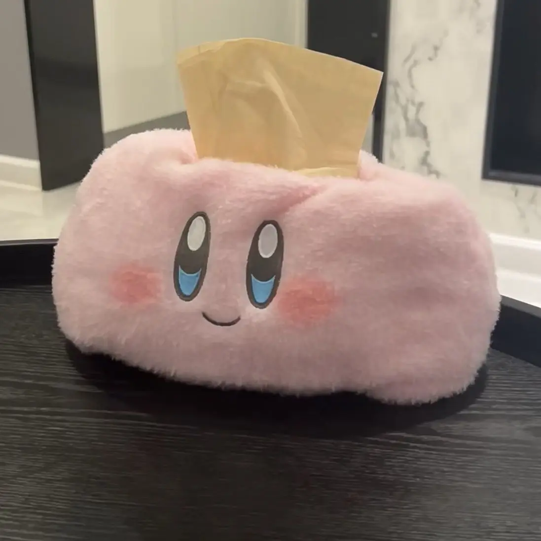 

Коробка для салфеток Kirby, коробка для хранения салфеток в автомобиле, контейнер, держатель для салфеток, коробка для хранения