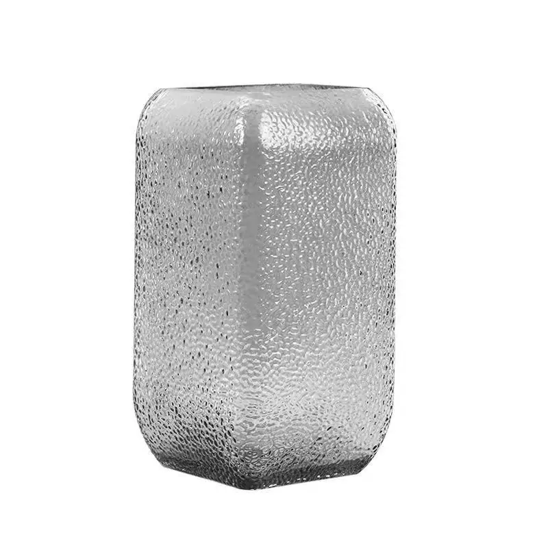 

Creative Pearl Jar Glass Vase Transparent Large Hydroponic Flower Arranger Living Room Bedroom Soft Decoration Pieces