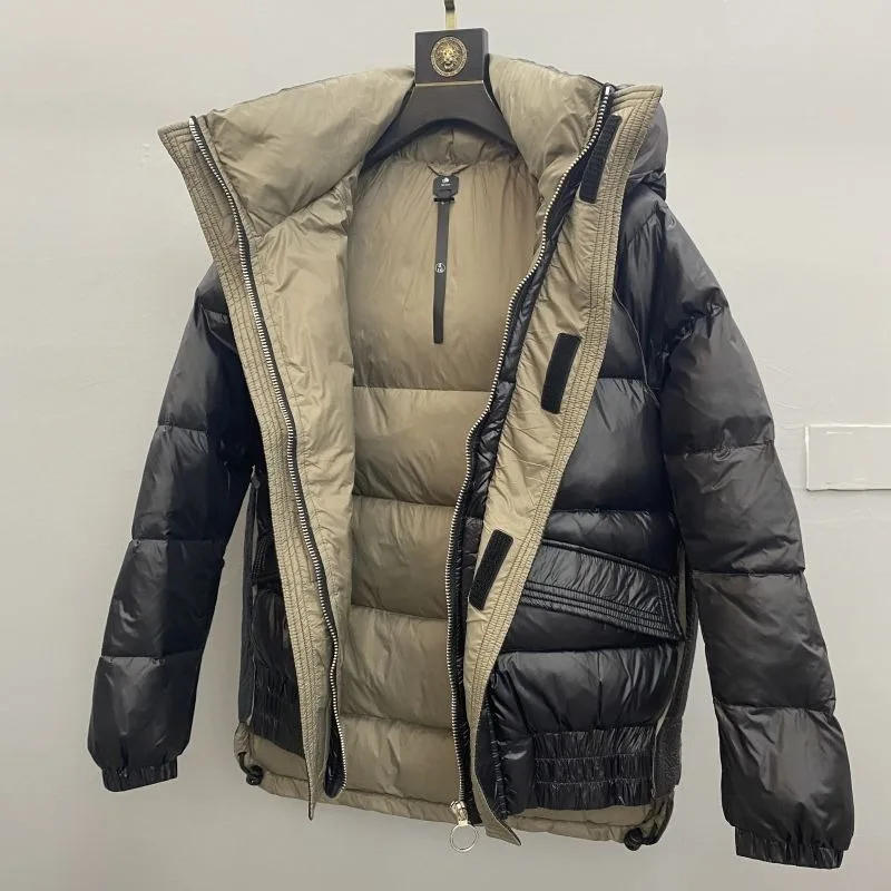 Новинка 2023 мужской пуховик зимнее пальто Короткие свободные парки для отдыха
