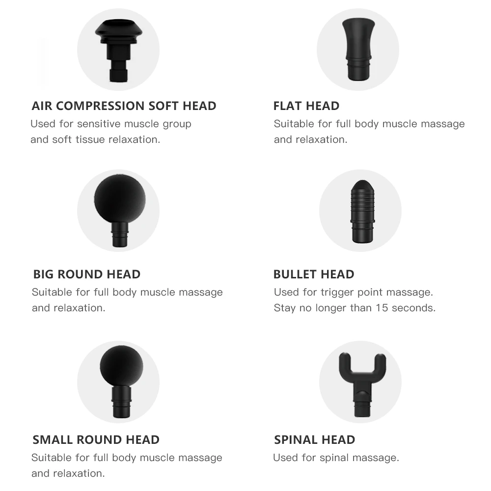 Пистолет для массажа мышц Booster A2 массажер спортивной терапии стимулятор