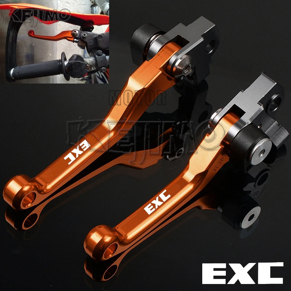 Рычаги тормоза и сцепления для мотокросса KTM 450EXC, 450 EXC, EXC-R, EXC-F, SIX DAYS, EXC 125, 200, 250, 300, 450 (art.: 3920dc871fead) - 3920dc871fead