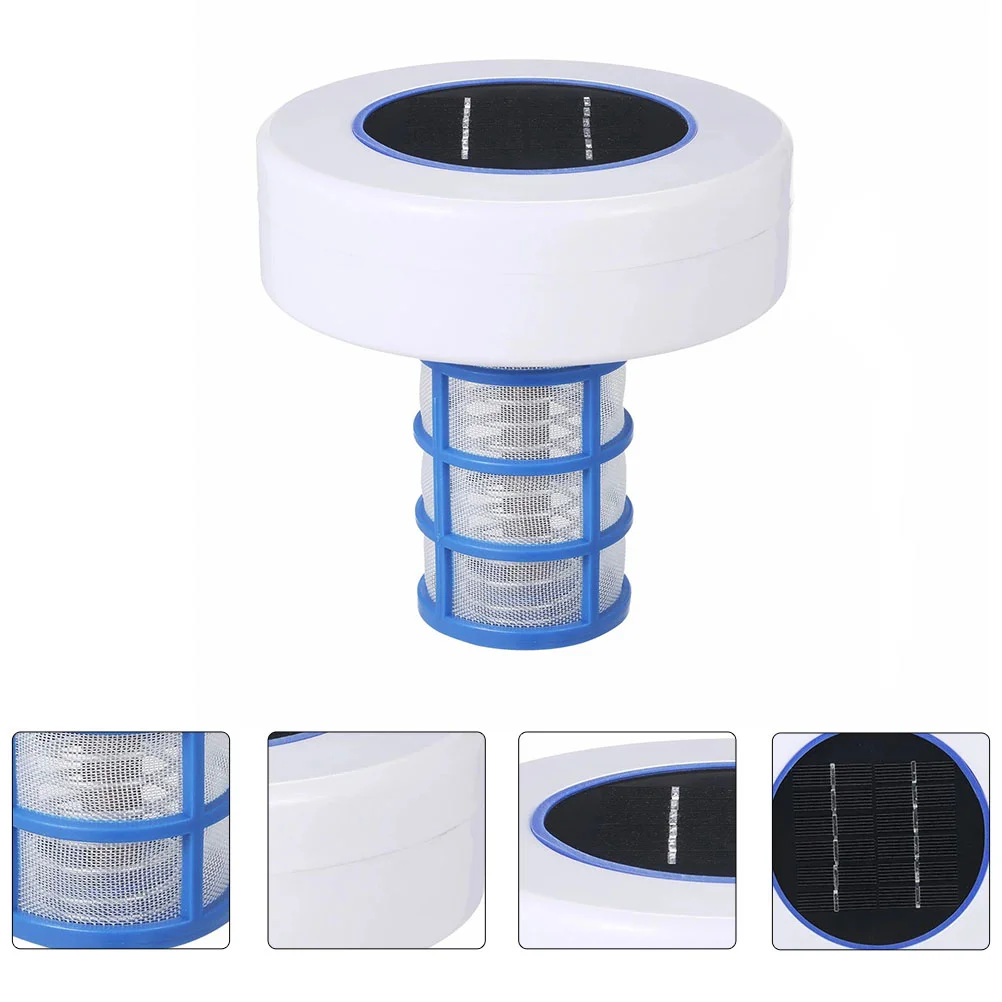 

Pool Solar Water Purifier Solar Pool Ionizer Floating Water Cleaner for High Capacity Swimming Pools and Spas