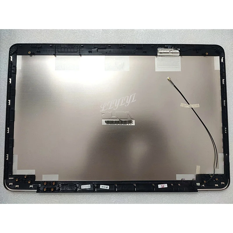 Верхняя крышка для ноутбука Asus v555u fl5800l k555l x555l vm590l металлическая Золотая задняя