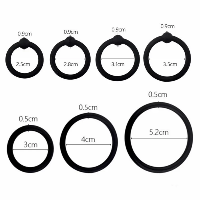 Penis ring adult male delayed ejaculation lock dilator condom penis ring male couple sex toy erection delayed ejaculation