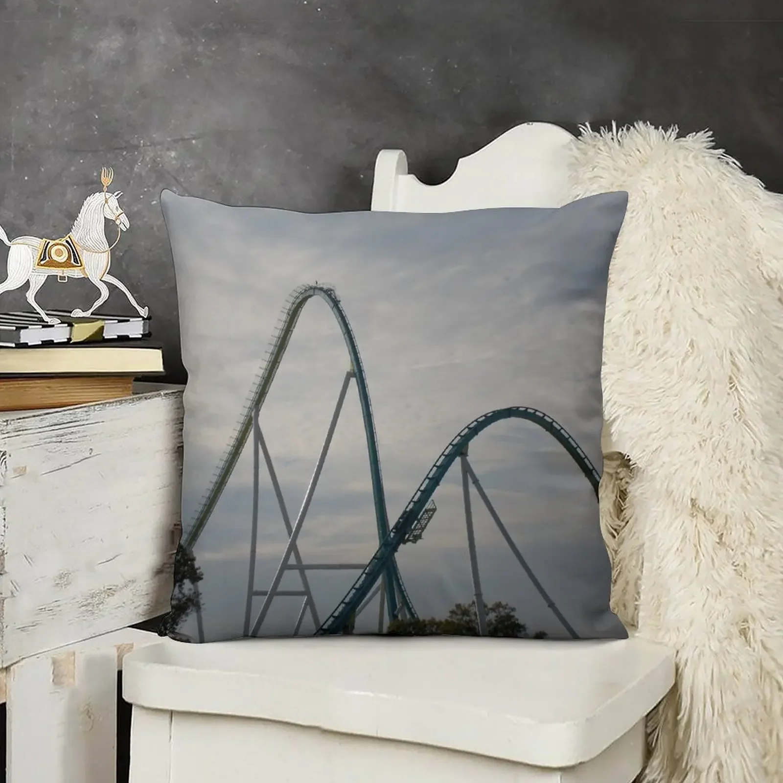 Fury 325 at Carowinds американские горки декоративная подушка наволочка чехол для