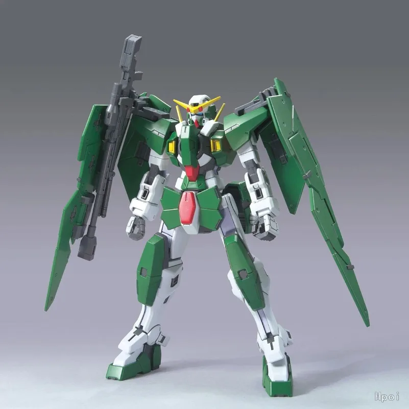 Фото Фигурки Bandai серии HG GN-002 Дайнамес Гандам, модель из аниме «Гандам 00», игрушки для демонстрации, подарки, оригинальная упаковка, коллекция. №3